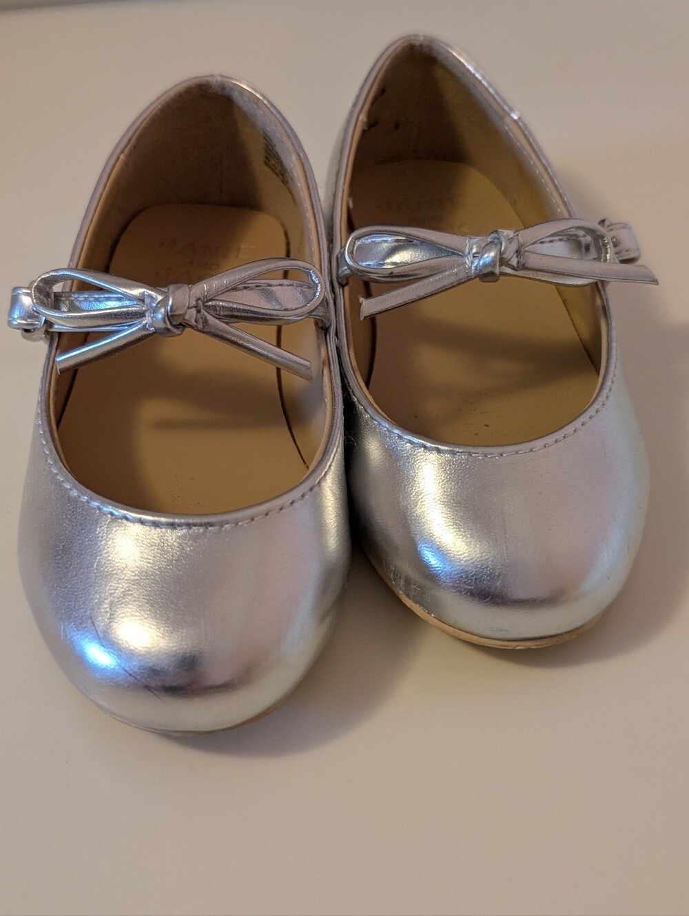 Janie and Jack Silver Shoes | 8 Toddler